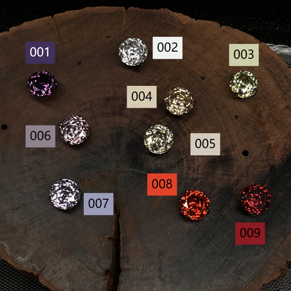 Titanium Rose-Cut Zirconia Ear Stud - 7mm Ultra Sparkle